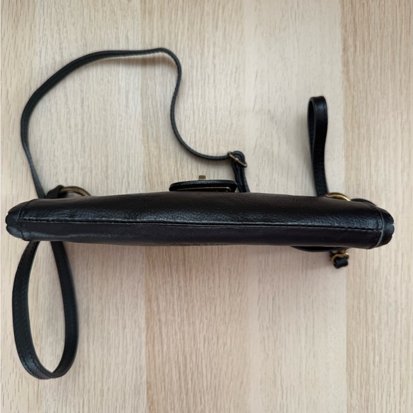 Pratesi Black Leather Crossbody Bag - Picture 9 of 11